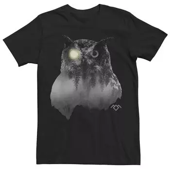 Мужская футболка Twin Peaks Spirit Owl Moon Light Licensed Character