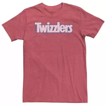 Мужская футболка Twizzlers с простым логотипом и графическим рисунком Licensed Character
