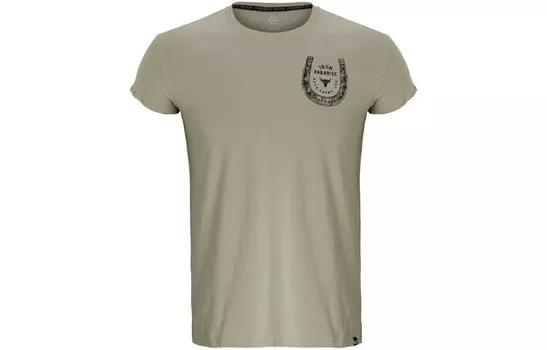 Мужская футболка Under Armour, цвет Bison Leather Khaki