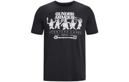 Мужская футболка Under Armour, цвет Black