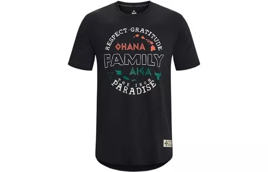 Мужская футболка Under Armour, цвет Black