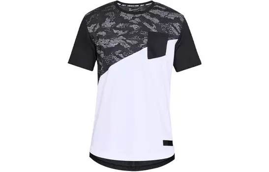 Мужская футболка Under Armour, цвет Black/White