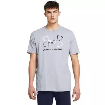 Мужская футболка Under Armour Foundation с короткими рукавами, цвет Gray Medium Heather