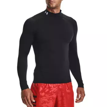 Мужская футболка Under Armour HeatGear Armour Mock, чёрный