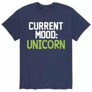 Мужская футболка Unicorn Mood Pride Licensed Character