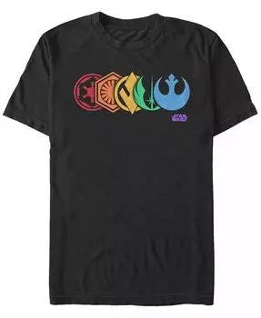 Мужская футболка Unite Star Wars с коротким рукавом и принтом «Крю» Fifth Sun, черный