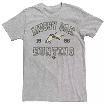 Мужская футболка университетского стиля с рисунком Mossy Oak Duck Hunting Licensed Character