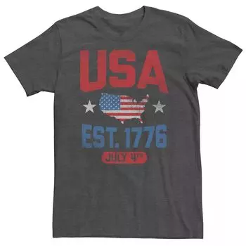 Мужская футболка USA Seventy Six с рисунком Licensed Character