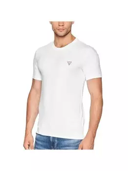 Мужская футболка узкого кроя Guess, белый