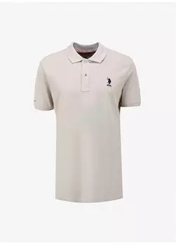 Мужская футболка узкого кроя Stone TP04IY024 U.S. Polo Assn., серый