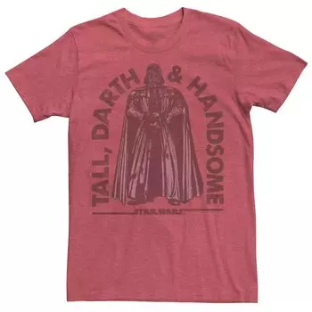 Мужская футболка Vader Tall Darth & Handsome Arch Star Wars