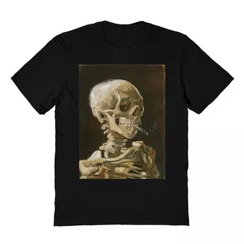 Мужская футболка Van Gogh Van Gogh Skeleton Tee Licensed Character, черный