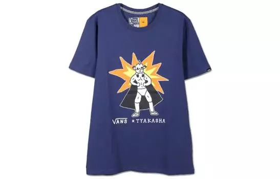 Мужская футболка Vans, цвет Blue