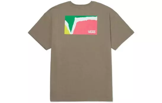 Мужская футболка Vans, цвет Brown
