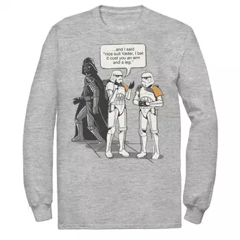 Мужская футболка Вейдера в красивом костюме со звездными войнами Star Wars