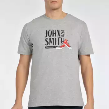 Мужская футболка Verin M John Smith, серый