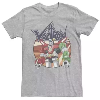Мужская футболка Voltron: классическая футболка с рисунком Action Stance Licensed Character