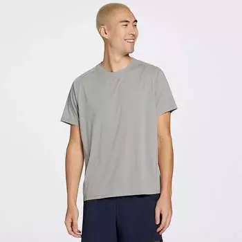 Мужская футболка Vrst Velocity, серебряный