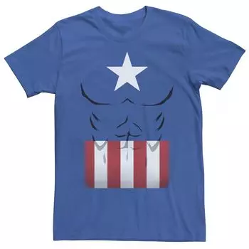 Мужская футболка в костюме Капитана Америки Licensed Character
