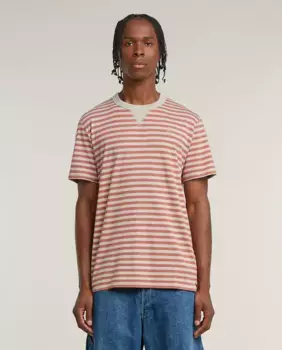 Мужская футболка в полоску Nifous G-Star Raw, многоцветный