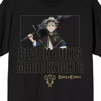 Мужская футболка в стиле аниме Black Clover Licensed Character