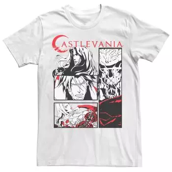 Мужская футболка в стиле комиксов Netflix Castlevania Licensed Character