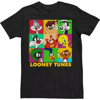Мужская футболка в стиле поп-арт Looney Tunes Box Up Licensed Character