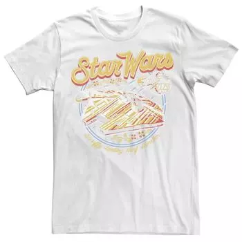 Мужская футболка в стиле поп-арт «Сокол» Star Wars
