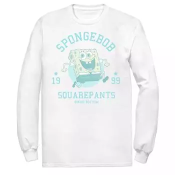 Мужская футболка в стиле ретро в стиле бикини Nickelodeon SpongeBob SquarePants Licensed Character