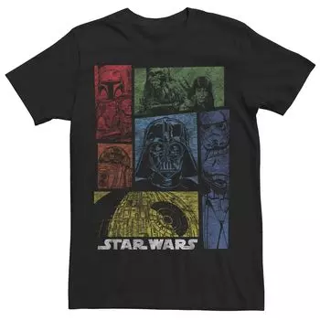 Мужская футболка в стиле ретро «Звездные войны» Vader Says Licensed Character