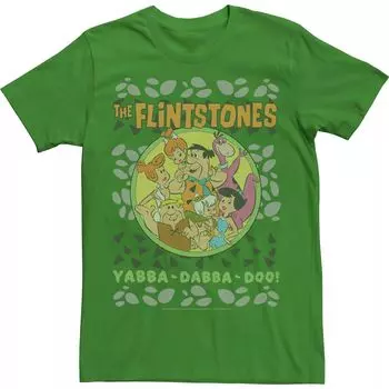 Мужская футболка в стиле рождественского свитера The Flintstones Yabba-Dabba-Doo Ugly Licensed Character