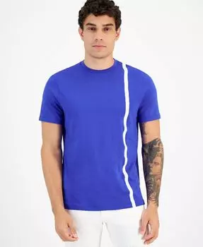 Мужская футболка в вертикальную полоску Armani Exchange, мультиколор