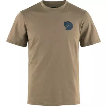 Мужская футболка Walk With Nature Fjallraven, коричневый