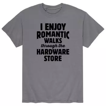 Мужская футболка Walks To Hardware Store Licensed Character