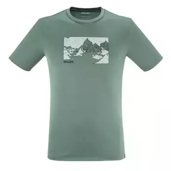 Мужская футболка WANAKA FAST TS SS M Millet, зеленый