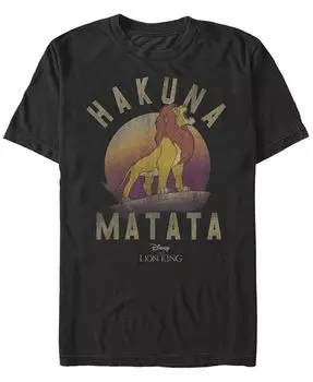 Мужская футболка Warrior с короткими рукавами и круглым вырезом Fifth Sun, черный