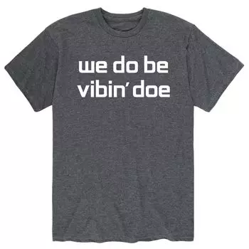 Мужская футболка We Do Be Vibin Doe Licensed Character