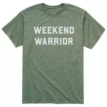 Мужская футболка Weekend Warrior с рисунком Licensed Character