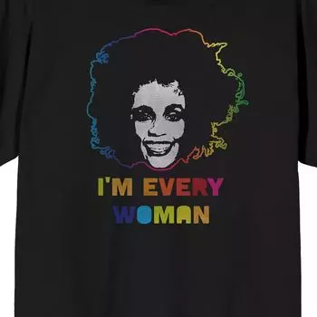 Мужская футболка Whitney Houston Every Woman Licensed Character