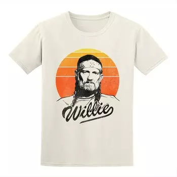 Мужская футболка Willie Nelson Licensed Character, цвет Natural