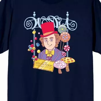Мужская футболка Willy Wonka Charlie Licensed Character
