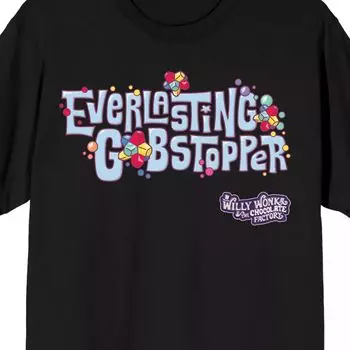 Мужская футболка Willy Wonka Gobstopper Licensed Character
