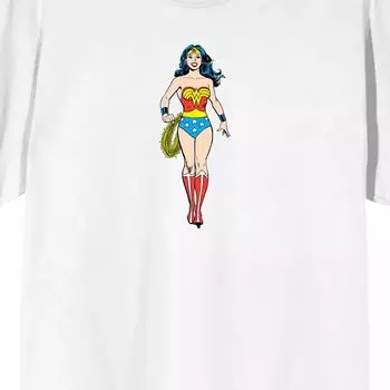 Мужская футболка Wonder Woman Superhero Power Pose Licensed Character