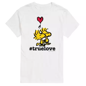 Мужская футболка Woodstock арахисового цвета True Love Licensed Character