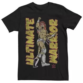 Мужская футболка WWE Ultimate Warrior Licensed Character, черный