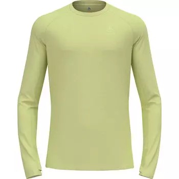 Мужская футболка X-Alp Pw 115 с длинным рукавом и круглым вырезом Odlo, зеленый
