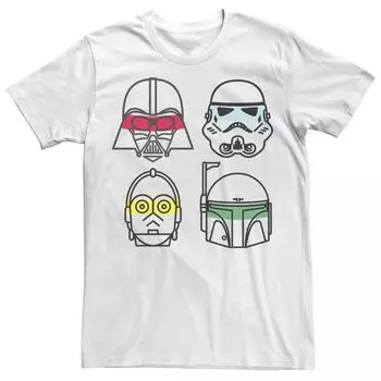 Мужская футболка X-Wing Spiders Star Wars