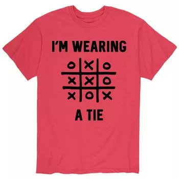 Мужская футболка «Я ношу галстук» Licensed Character