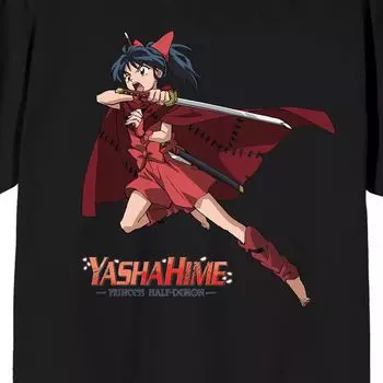 Мужская футболка Yashahime Moroha с катаной Licensed Character