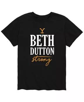 Мужская футболка Yellowstone Beth Dutton Strong AIRWAVES, черный